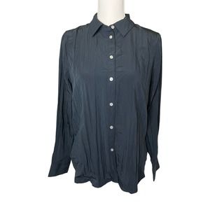 Madewell Crinkled Button-up shirt